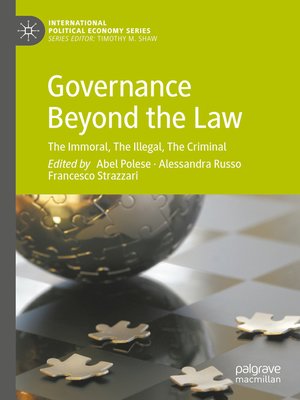 cover image of Governance Beyond the Law